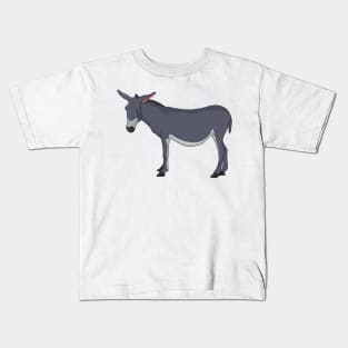 Donkey cartoon illustration Kids T-Shirt